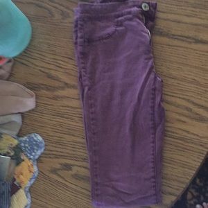American eagle skinny jeans Maroon/purple